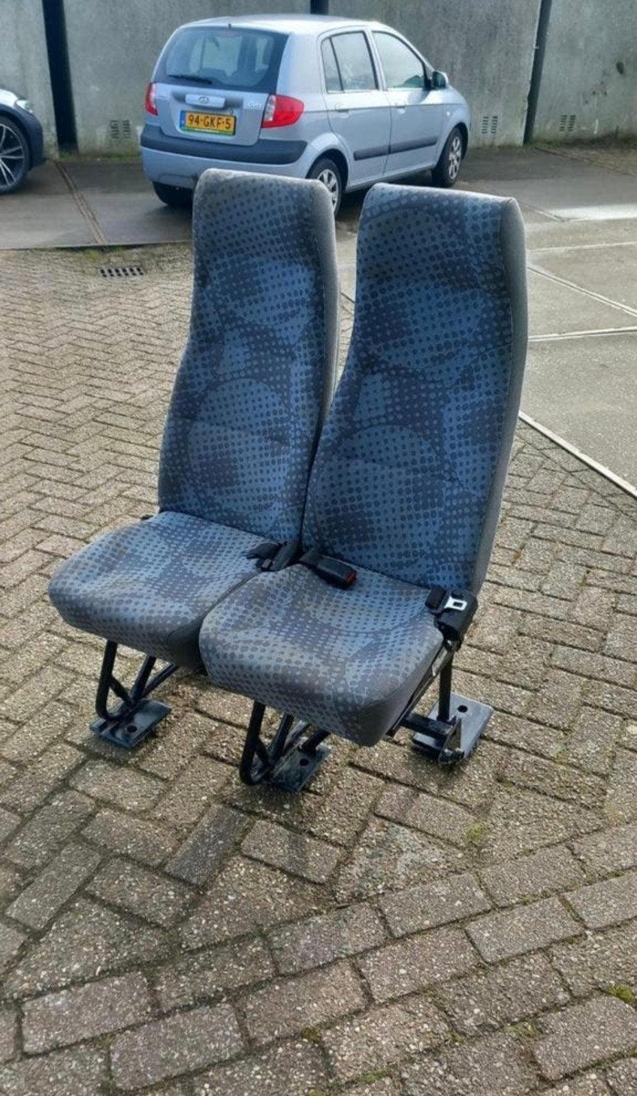 Gratis! 2 zitsbank/bijrijdersbankje Ford Transit, Ophalen, Ford