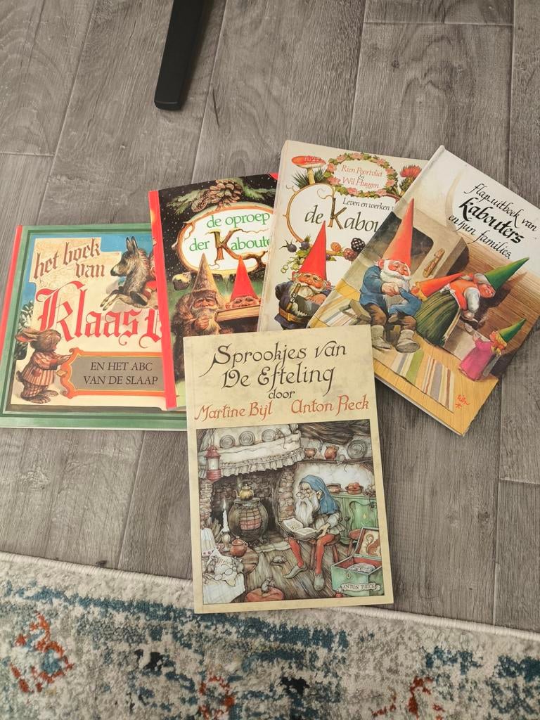 Kabouter leesboekjes: Rien Poortvliet & Efteling (z.g.a.n.), Ophalen of Verzenden
