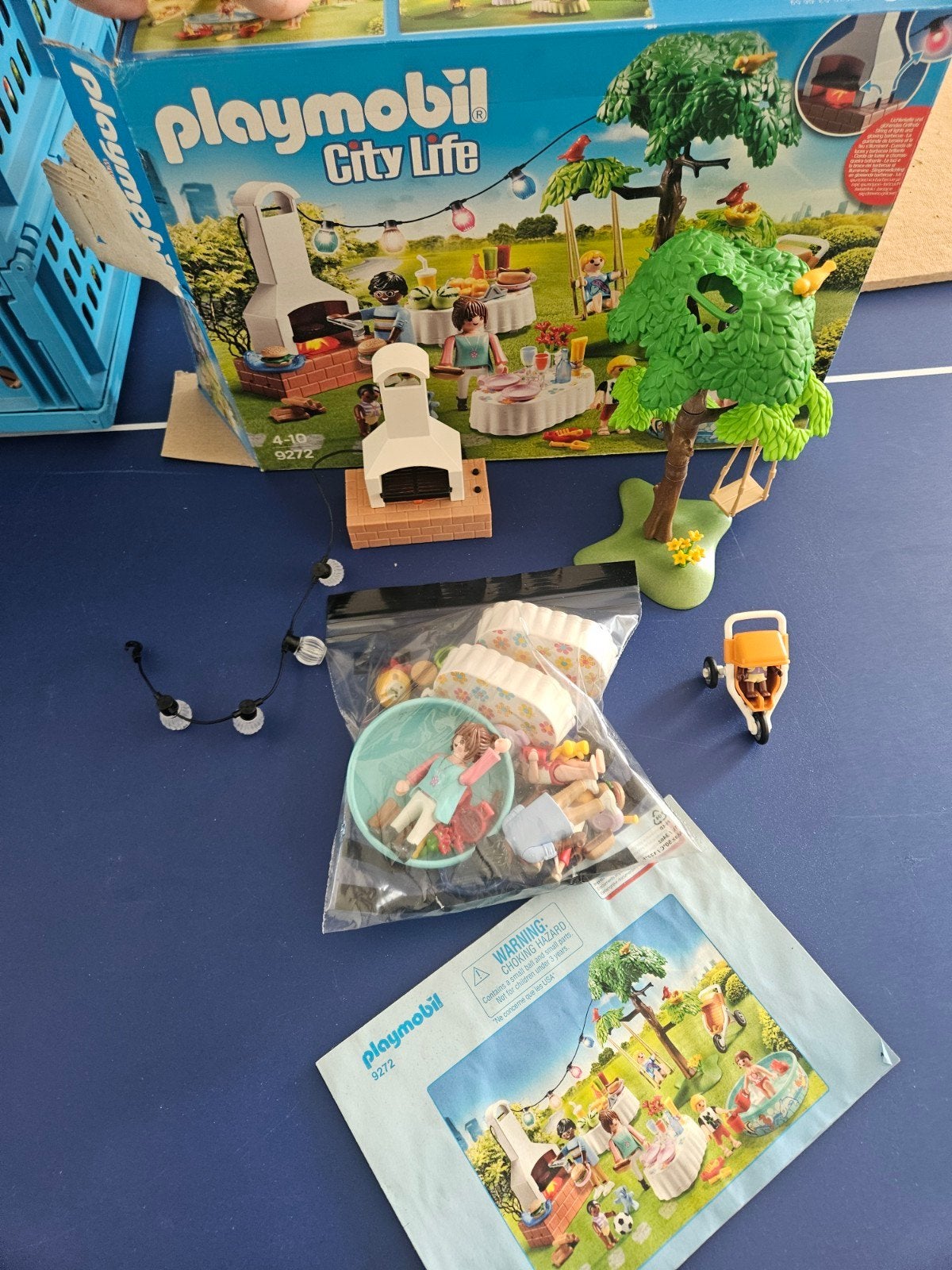 Playmobil City Life Barbecue Feestje (9272), Complete set, Overige typen, Ophalen of Verzenden, Zo goed als nieuw