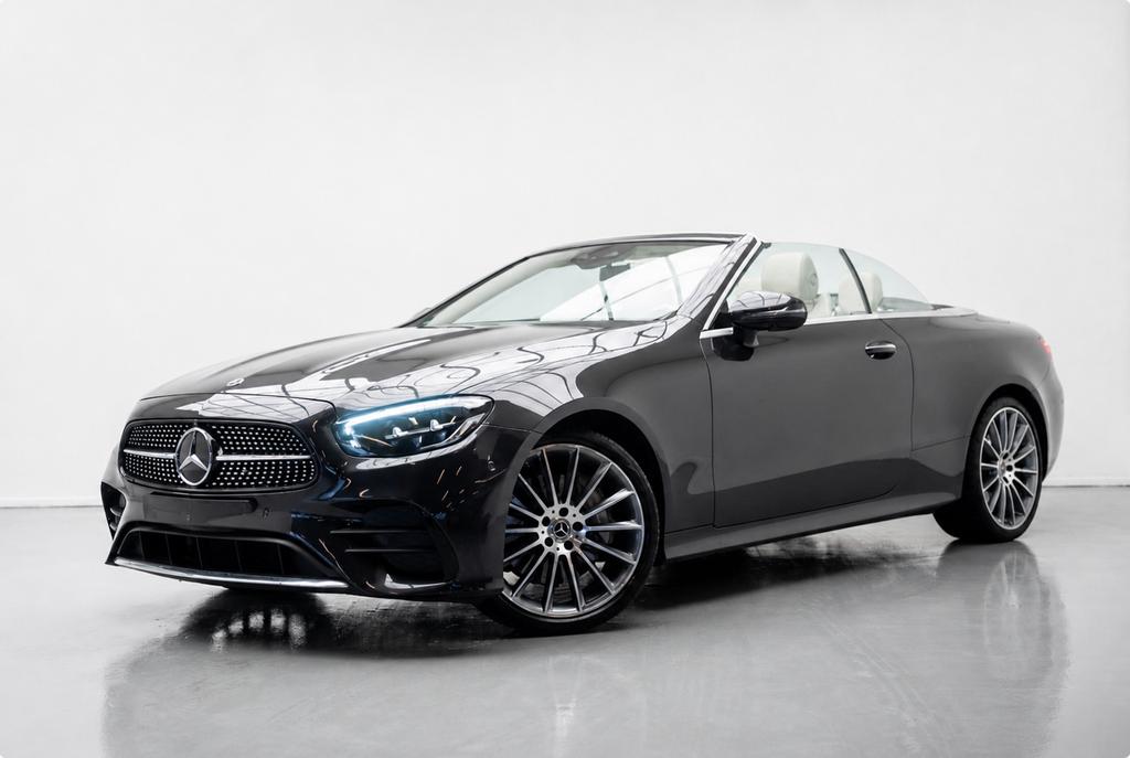 Mercedes-Benz E klasse Cabrio, 400 d 4MATIC AMG LINE, Auto's, Automaat, Cabriolet, 330 pk, Leder
