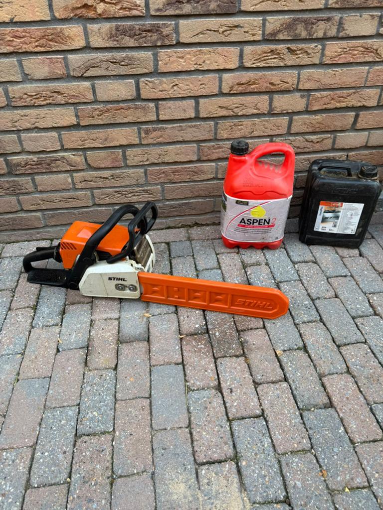 Stihl ms 170 kettingzaag, Ophalen, Zo goed als nieuw