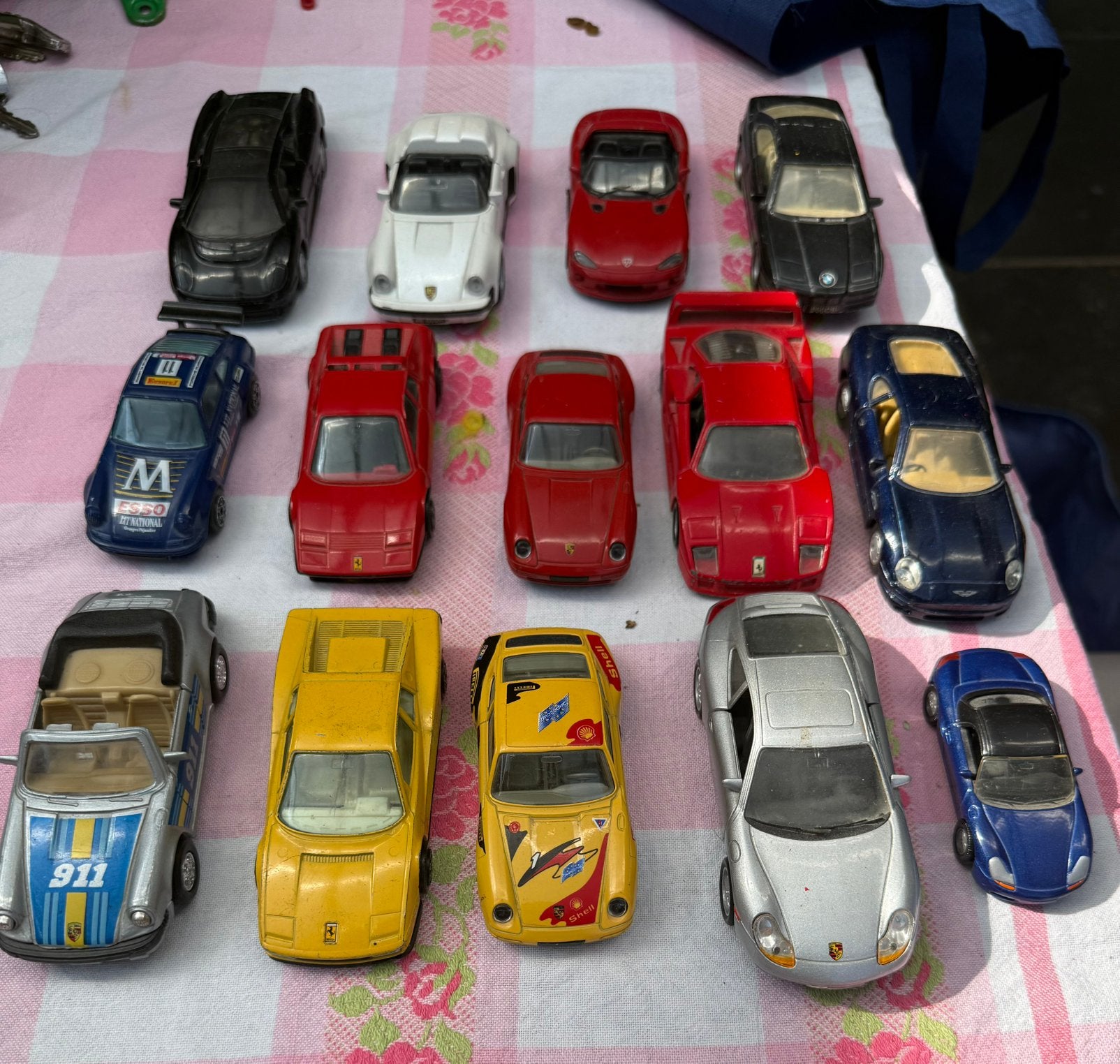 Maisto Burago Suky Welly Porsche Ferrari BMW Maserati auto's, Ophalen of Verzenden, Gebruikt