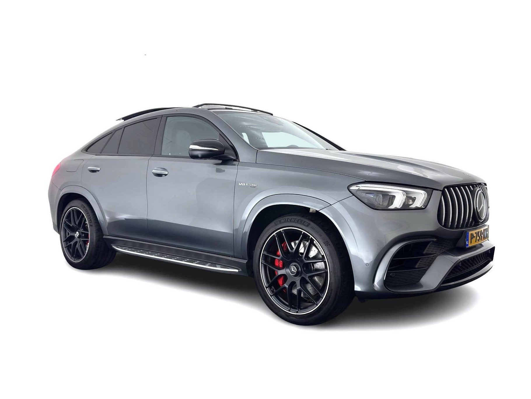 Mercedes-Benz GLE Coupé AMG 63 S 4MATIC+ (INCL.BTW) *PANO |, Auto's, Automaat, Gebruikt, Leder en Stof, 156 €/maand