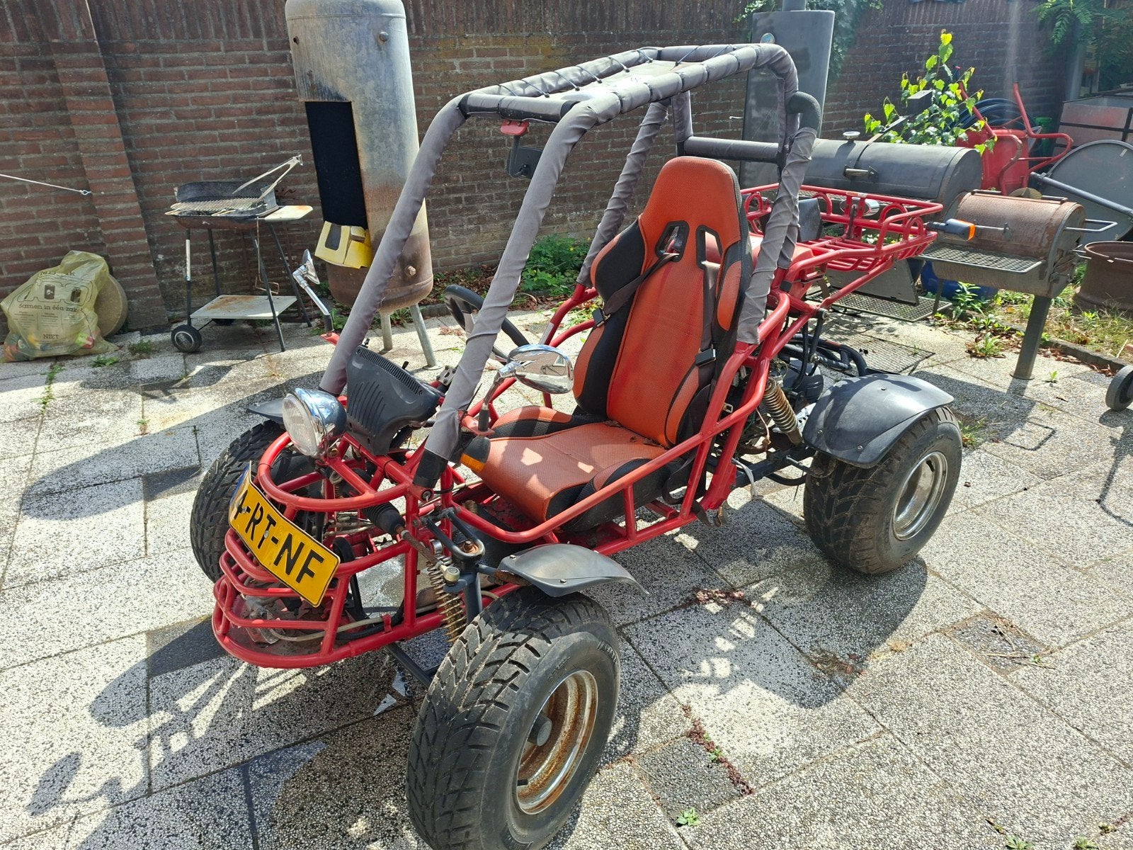 Buggy met kenteken, Motoren, 1 cilinder, 185 cc