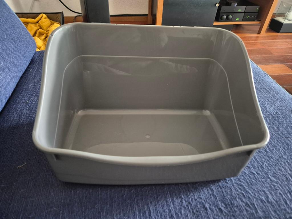 Hooibak of toilet voor knaagdieren, Ophalen