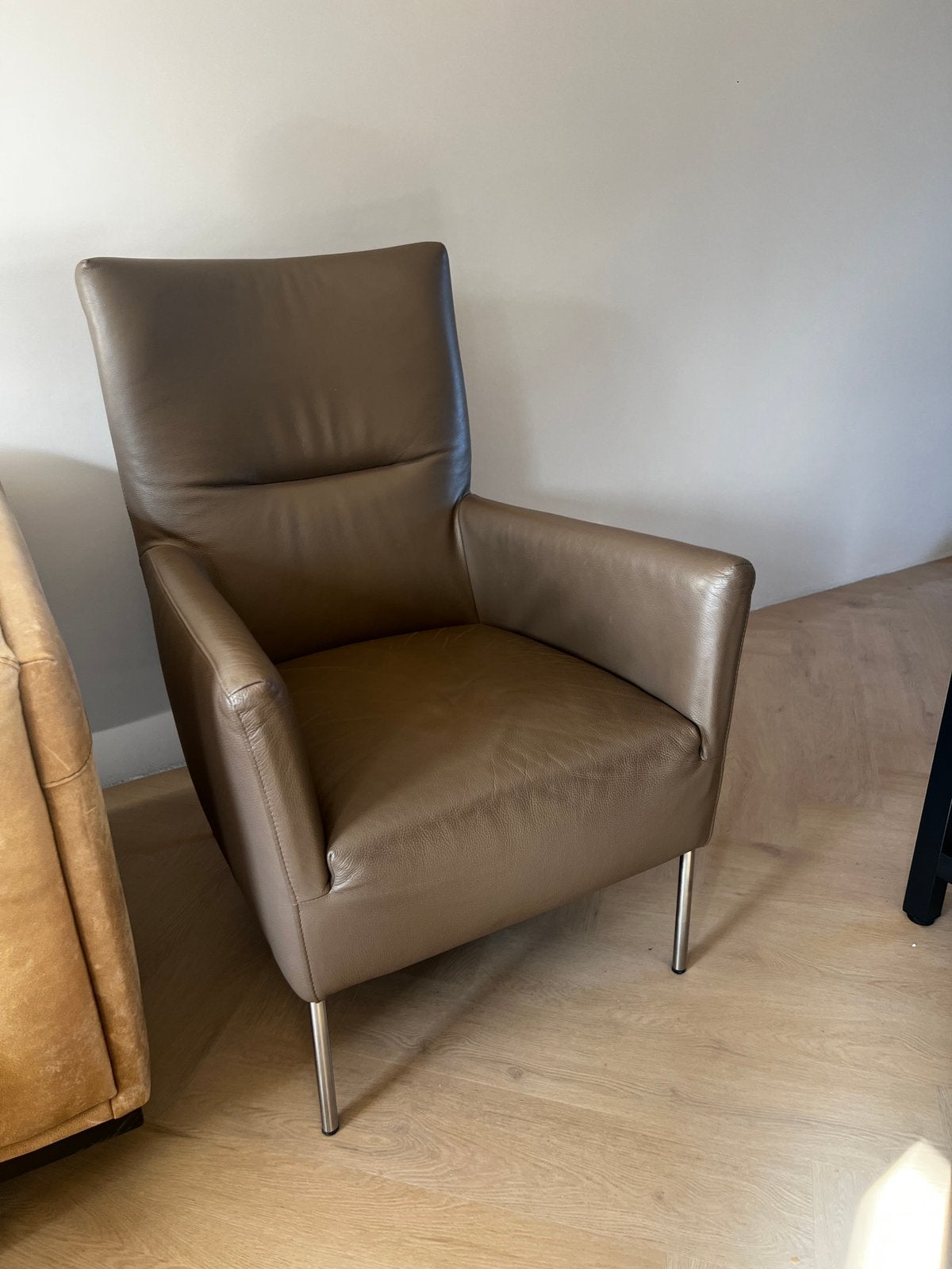 ZGAN Te Koop 2 luxe fauteuil stoelen, Huis en Inrichting, Fauteuils, Ophalen of Verzenden, Zo goed als nieuw, 75 tot 100 cm, 50 tot 75 cm