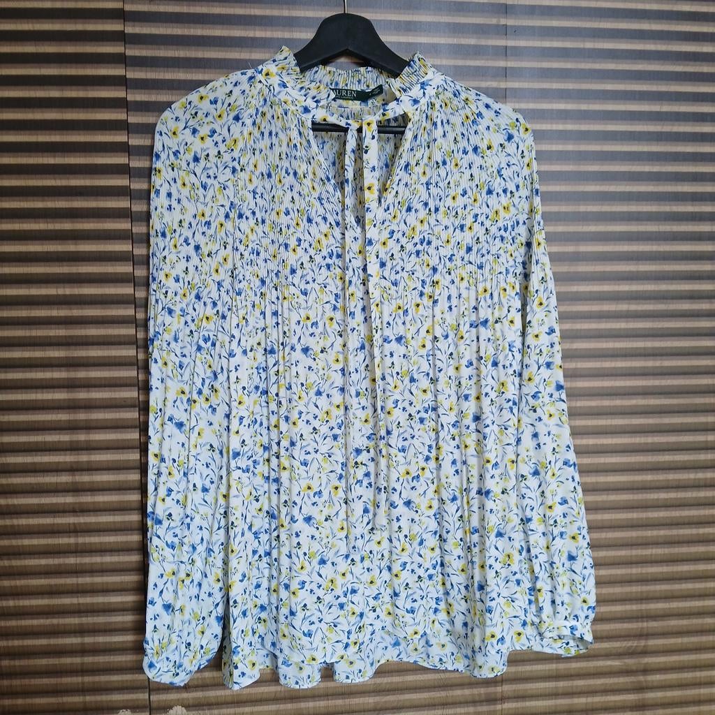 Dames blouse 2 x Ralph Lauren, Ophalen of Verzenden, Zo goed als nieuw, Blauw