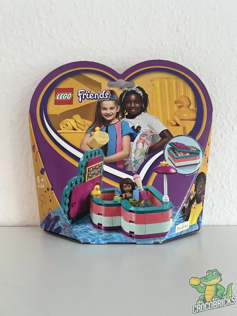 LEGO Friends 41384 Andrea's Summer Heart Box, Overige thema's, Verzenden, Lego, Complete set