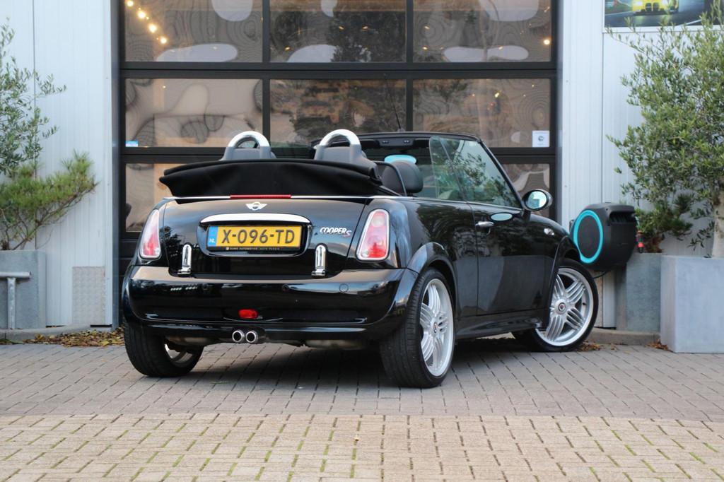 Mini Mini Cabrio 1.6 S Chili - HARMAN/KARDON - LEDER - NAVI, Auto's, Mini, Gebruikt, Zwart, 4 cilinders, Cabriolet