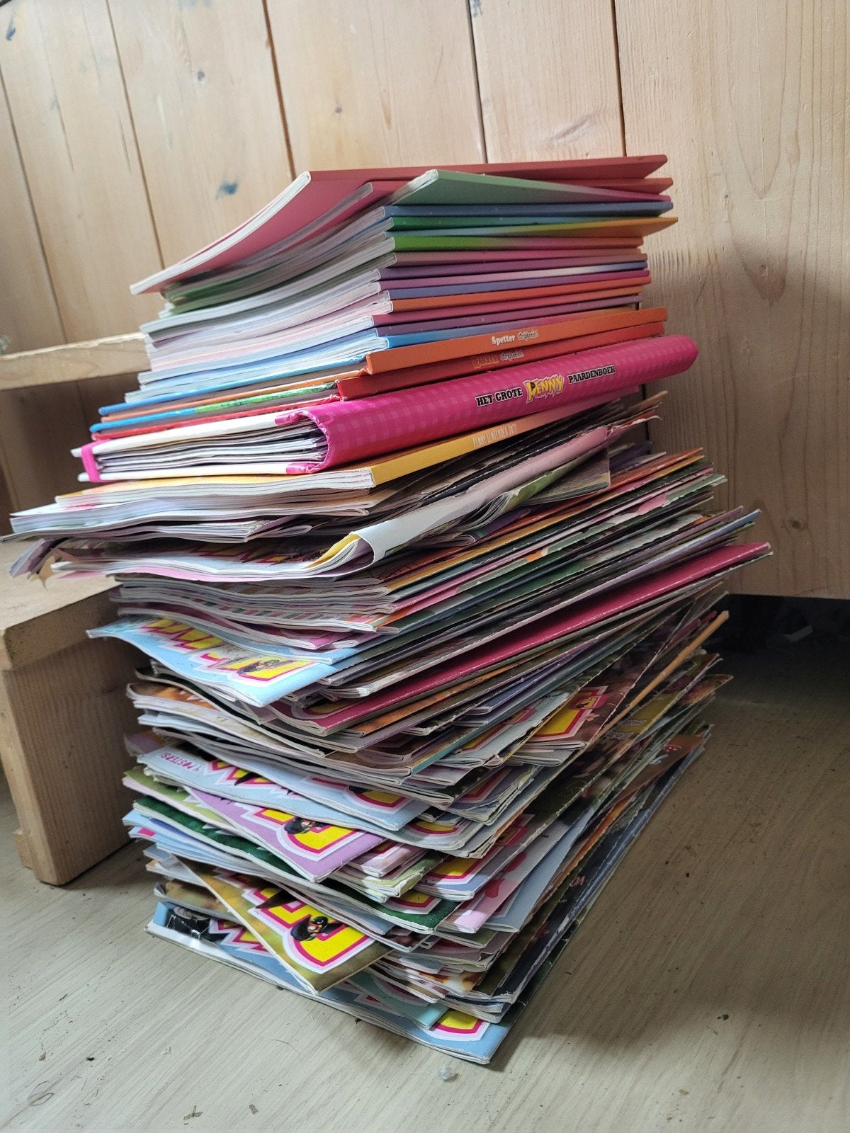 Grote collectie Penny tijdschriften, boeken en stripboeken, Boeken, Stripboeken, Meerdere stripboeken, Ophalen, Zo goed als nieuw