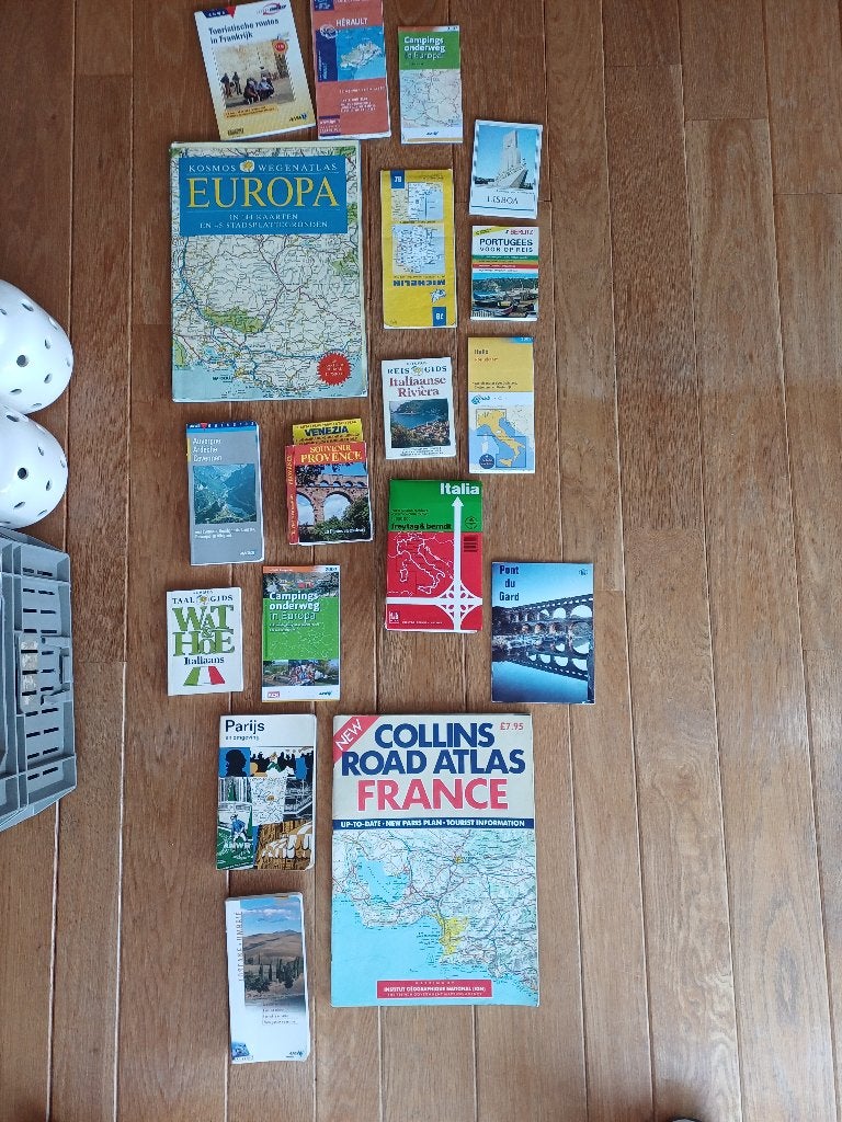 Route kaarten, 1800 tot 2000, Europa Overig, Ophalen of Verzenden, Landkaart