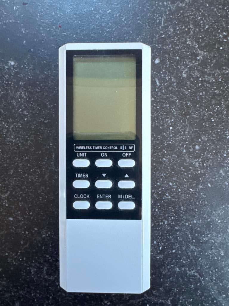 Kikaan Klikuit ATMT-502 draadloze timer afstandsbediening, Ophalen of Verzenden, Gebruikt, Origineel, Met display
