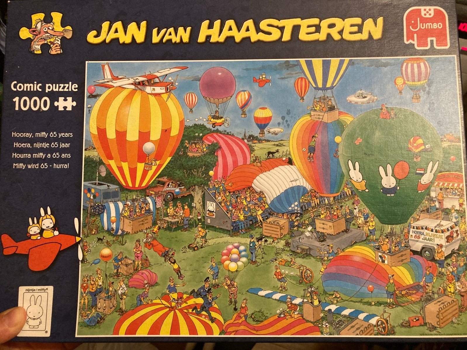 Jan van Haasteren Comic Puzzel - Nijntje 65 Jaar - 1000 stuk
