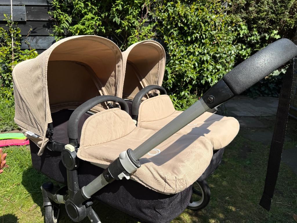 Bugaboo Donkey Twin combiwagen voor tweeling – compleet, Ophalen, Gebruikt, Verstelbare duwstang, Bugaboo