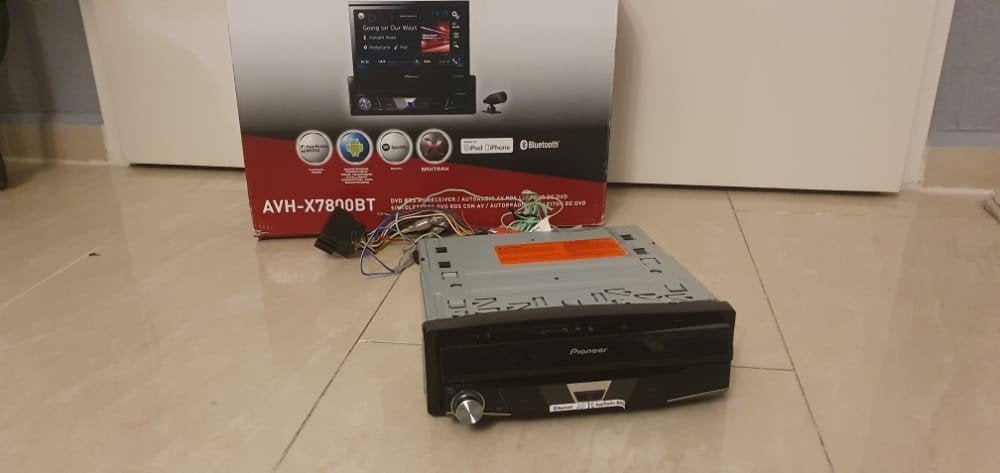 GEZOCHT  AVH-X7800BT PIONEER  Klapscherm AVH-Z7200BT, Ophalen, Gebruikt