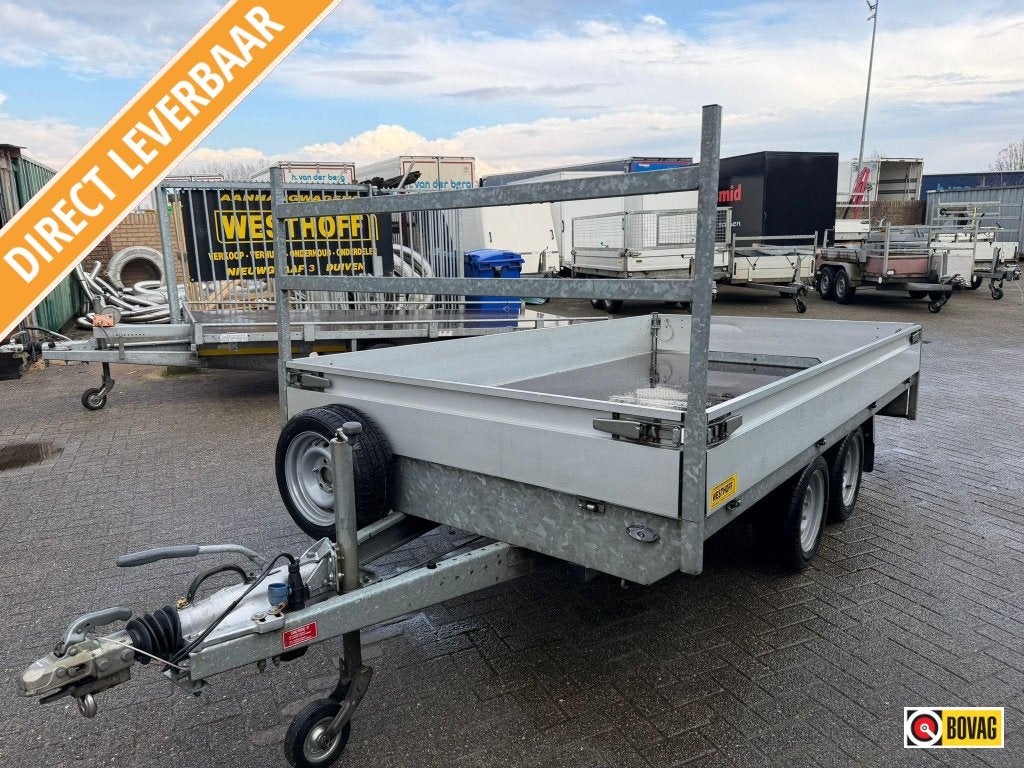 HENRA PLATEAUWAGEN 351X185 3500KG!, Auto diversen, Aanhangers en Bagagewagens, Nieuw
