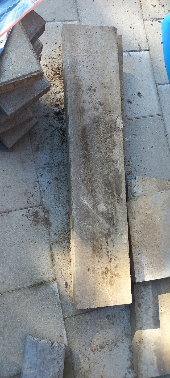 Stenen, Tuin en Terras, Bielzen en Borders, Ophalen of Verzenden, Gebruikt, Minder dan 100 cm, Minder dan 25 cm