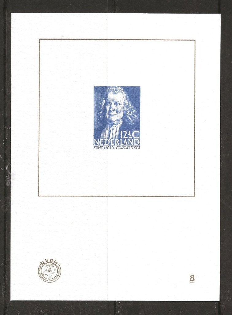 Blauwdruk nummer BD8 postfris, Ophalen of Verzenden, Postfris