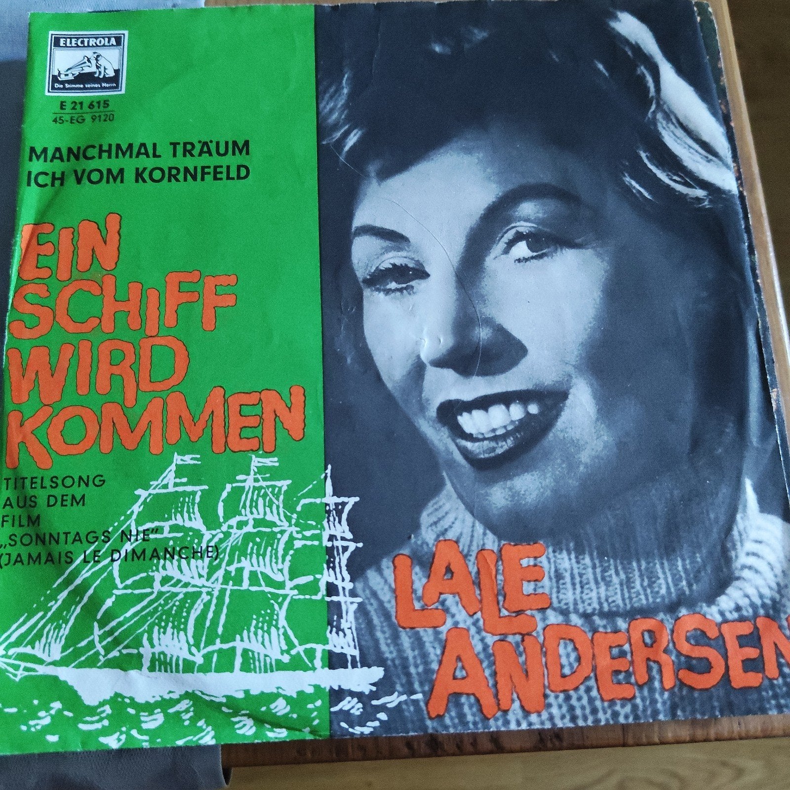 Lale Andersen - Ein Schiff wird kommen (EP, Electrola), Gebruikt, 7 inch, EP, EP