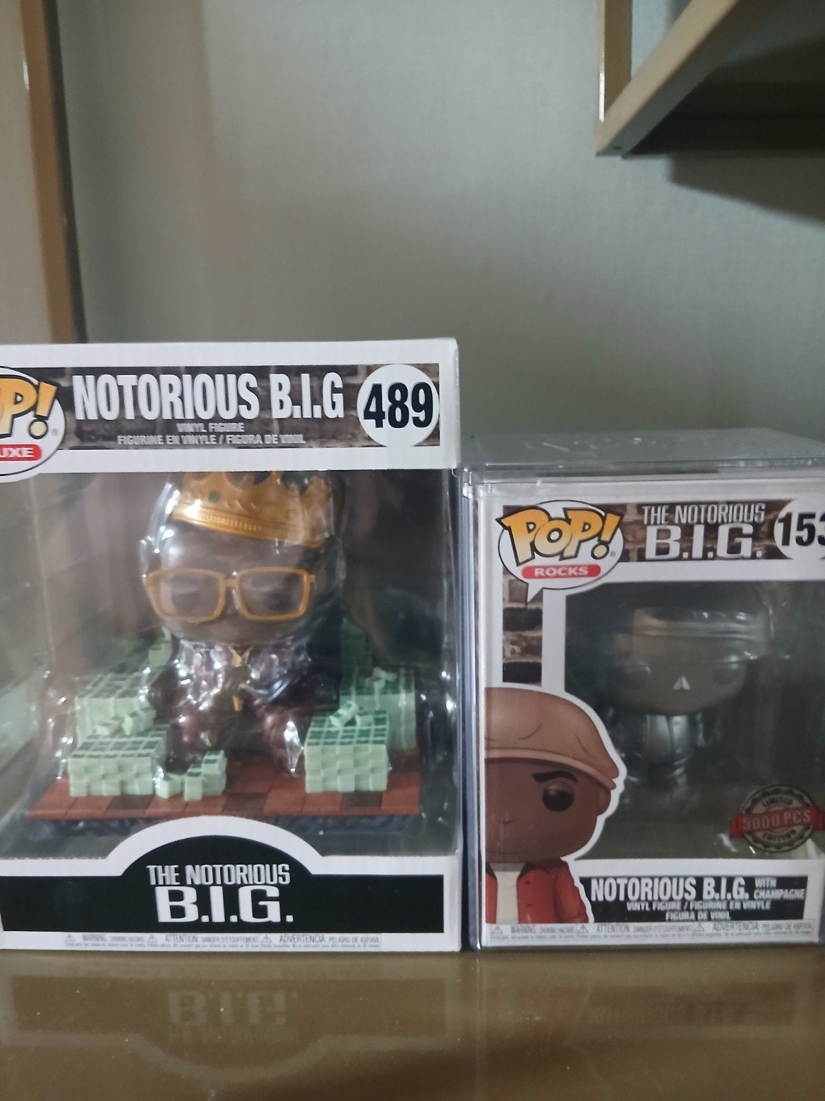 Funko Pop The Notorious BIG 489&153, Ophalen of Verzenden, Nieuw