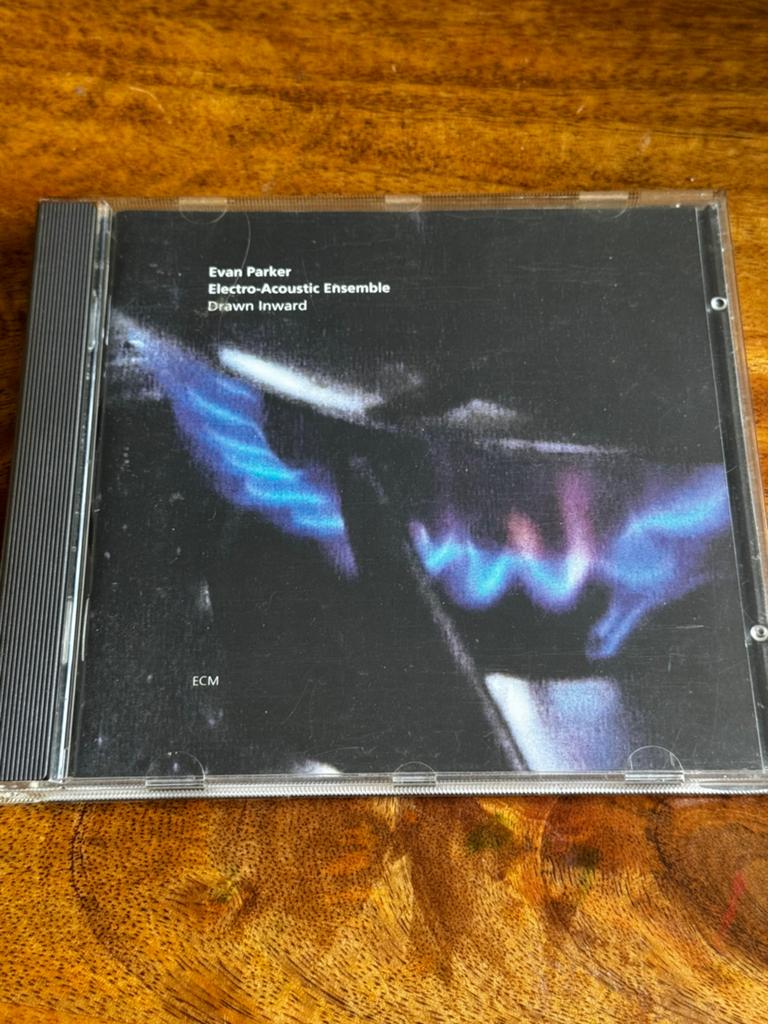 Evan Parker Electro-Acoustic Ensemble - Drawn Inward (ECM), Ophalen of Verzenden, Zo goed als nieuw, Jazz