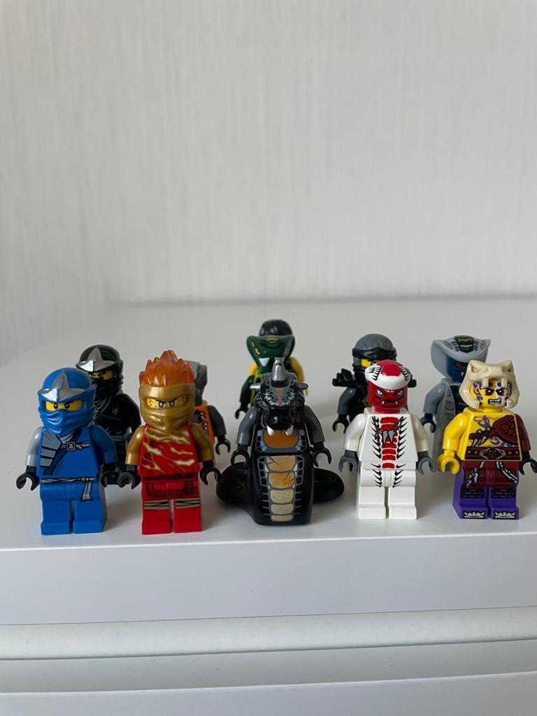 Lego Ninjago zeldzame poppetjes collectie, Ophalen, Lego, Zo goed als nieuw, Minifiguur