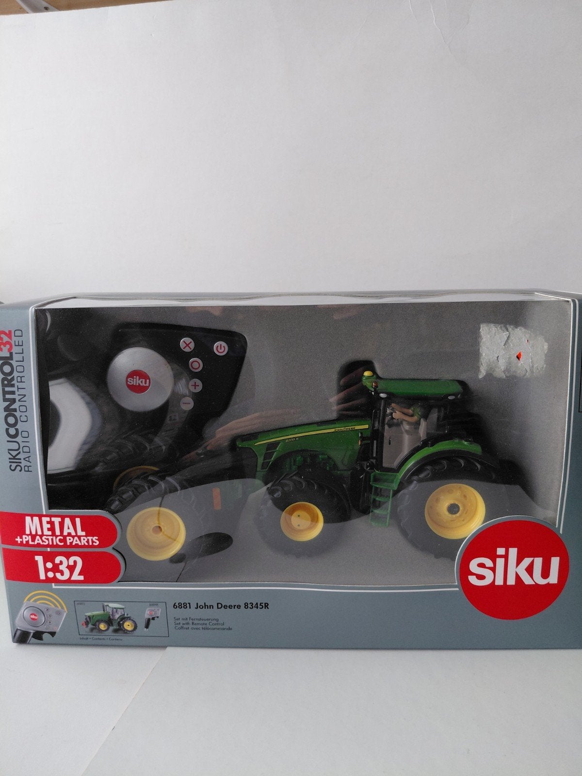 siku control John Deere 8345R, Hobby en Vrije tijd, Ophalen of Verzenden, Gebruikt, Tractor of Landbouw, SIKU