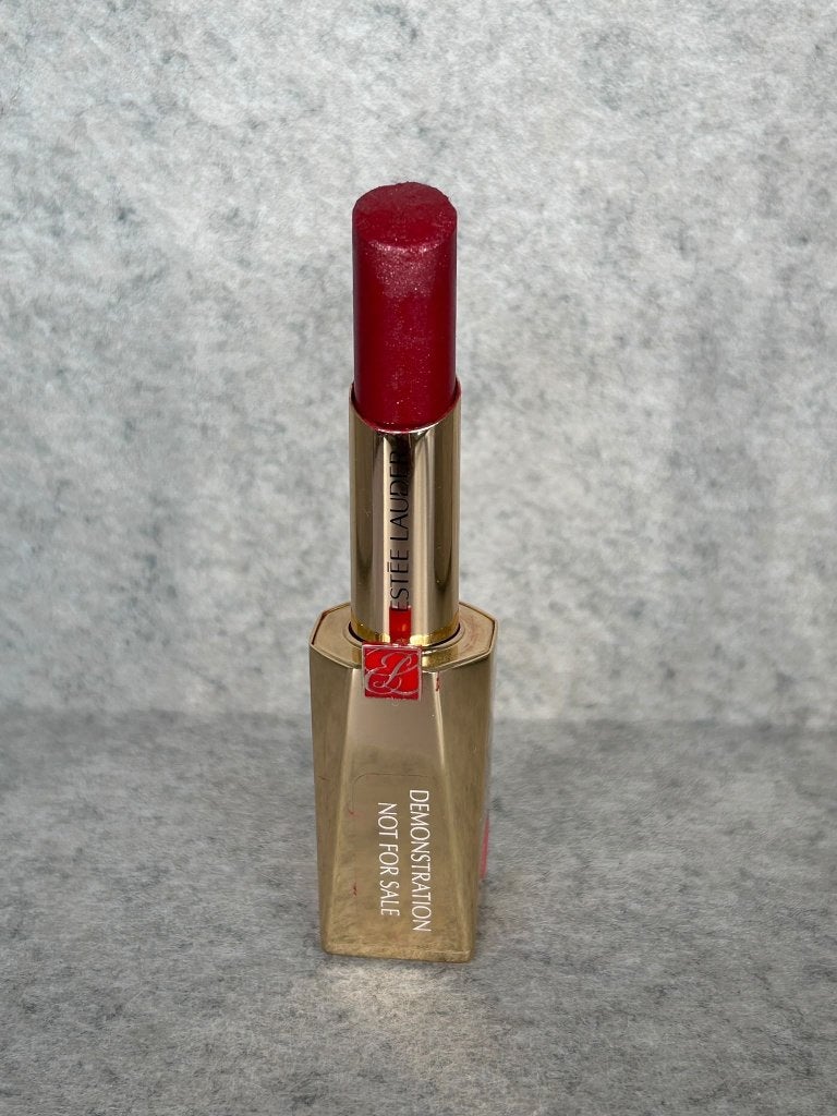 Estee Lauder Pure Color Desire Lipstick Chrome 312, Lippen, Ophalen of Verzenden, Zo goed als nieuw, Make-up