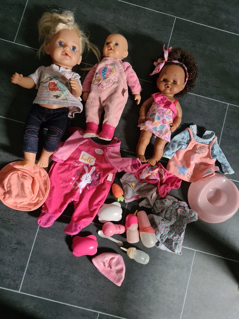 (baby born) poppen, Ophalen of Verzenden, Gebruikt, Babypop