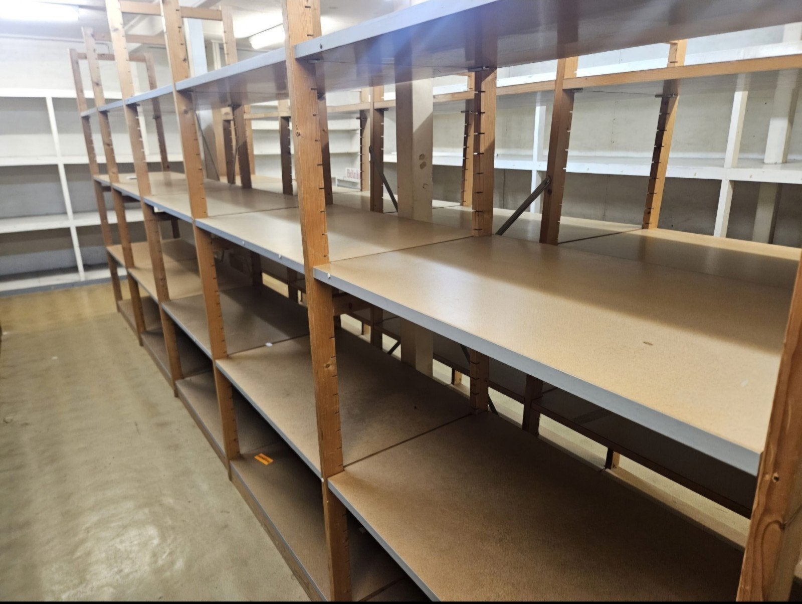 10 meter stelling voor winkel/magazijn/werkplaats oid, Ophalen