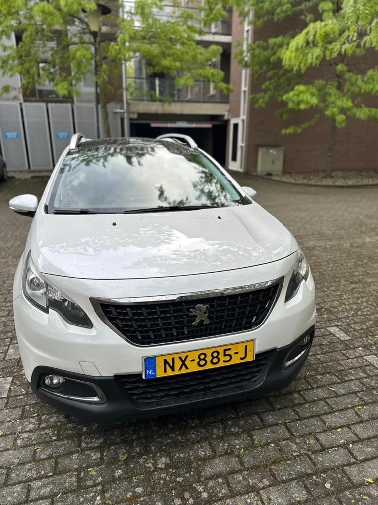 Peugeot 2008 1.2 VTI 81KW 2017 Wit, Auto's, Voorwielaandrijving, 1250 kg, Euro 6, Origineel Nederlands