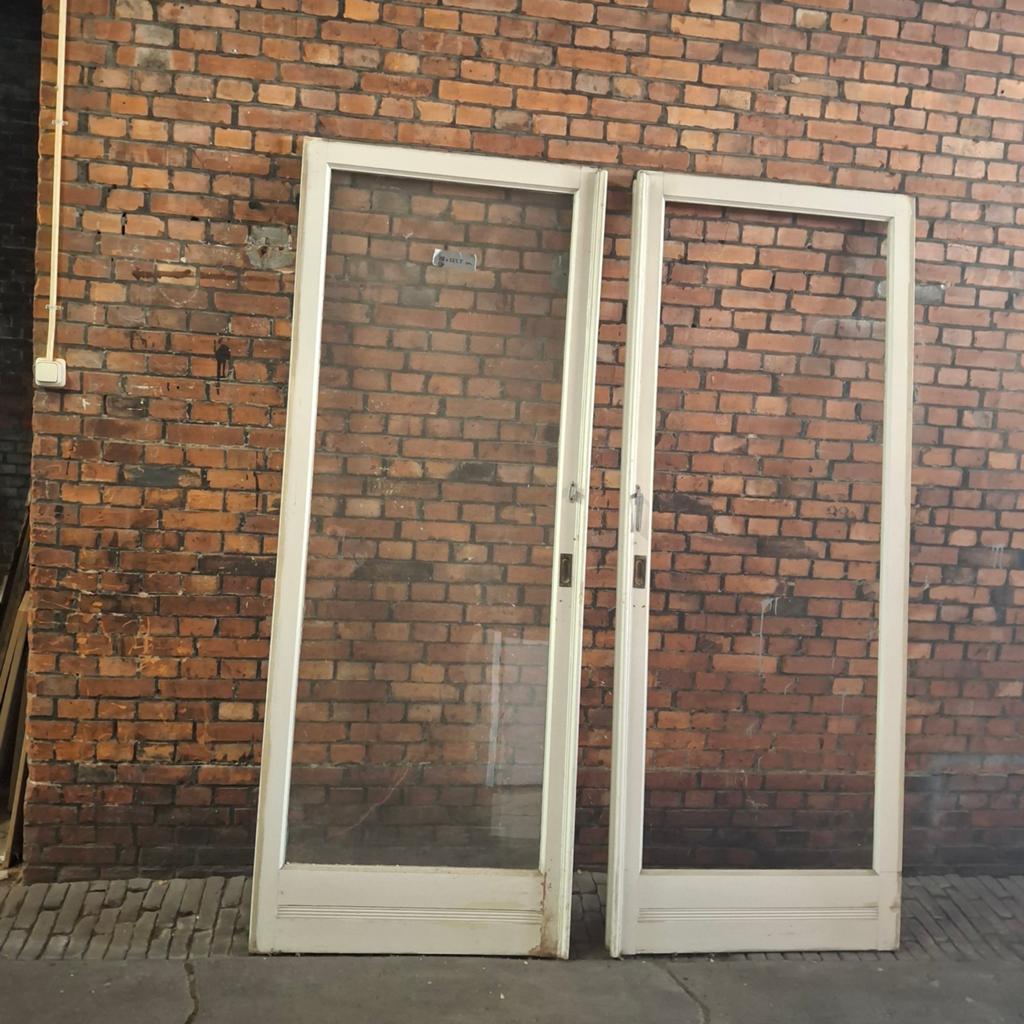 Ensuite deuren uit een huis van 1910, Ophalen, Hout, 75 tot 150 cm, Deurkozijn