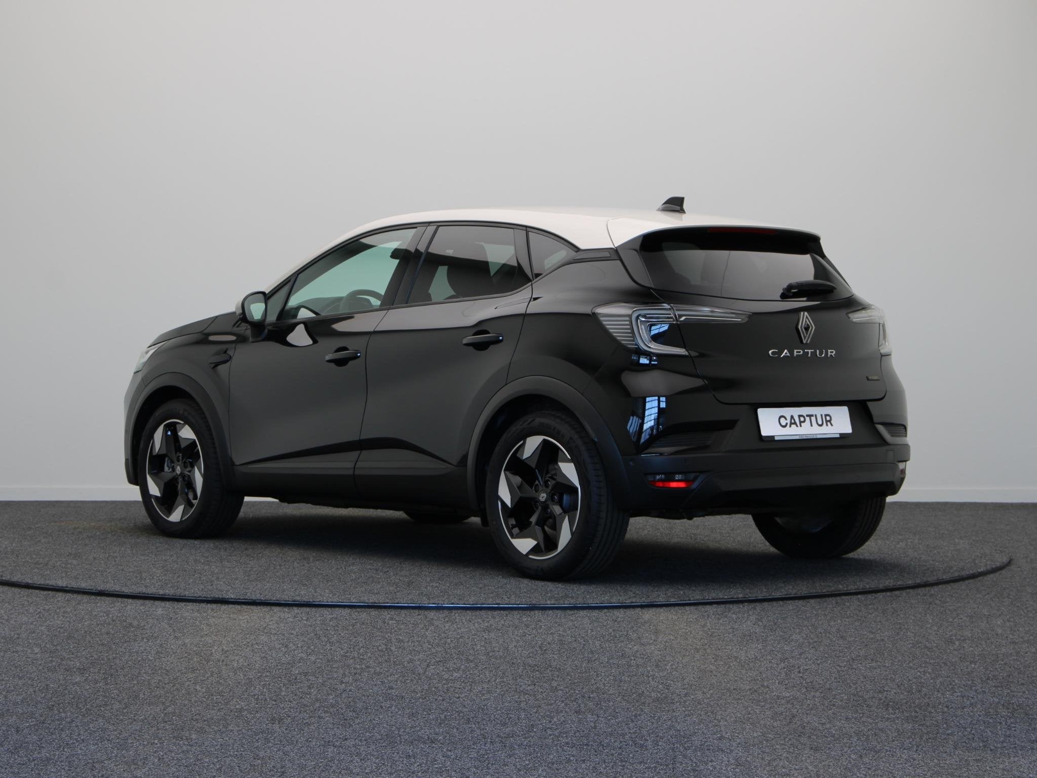 Renault Captur E-Tech full hybrid 160pk techno | Vijf jaar g, Auto's, Dealer onderhouden, 1789 cc, 4 cilinders, Leder en Stof