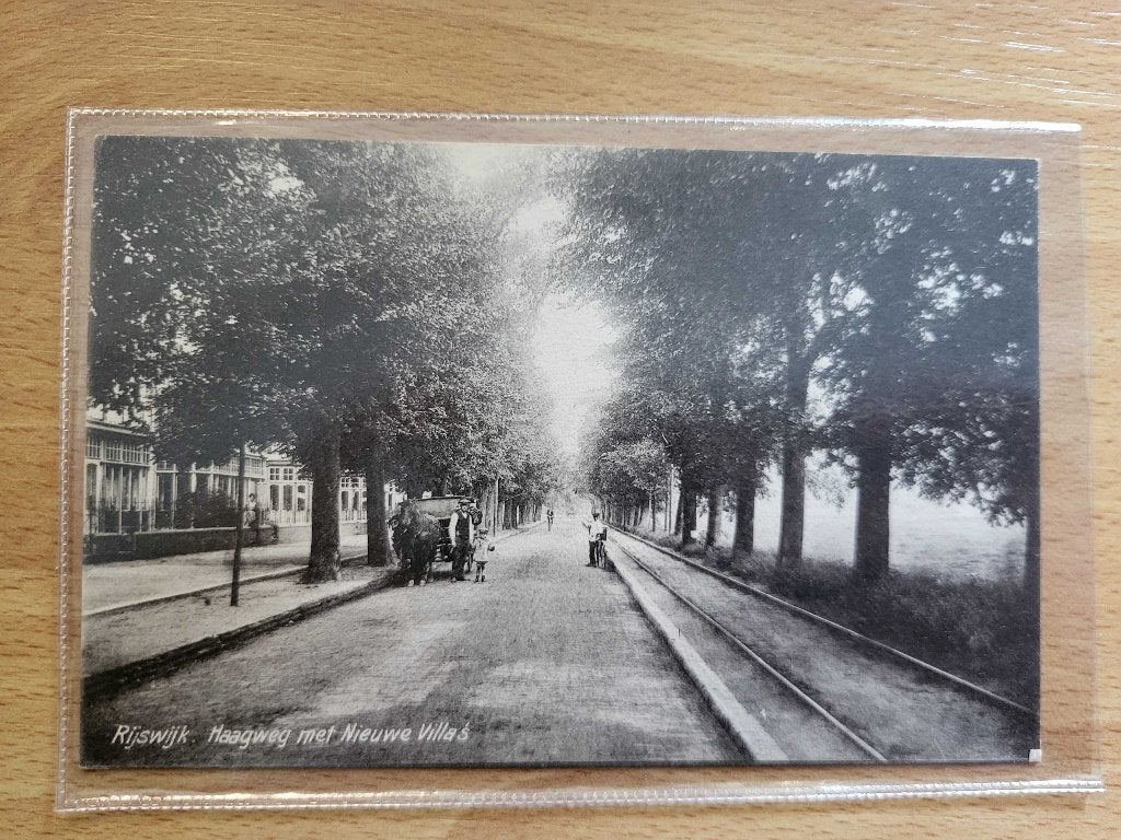 ansicht RIJSWIJK Haagweg, Verzamelen, Ophalen of Verzenden, Voor 1920, Zuid-Holland