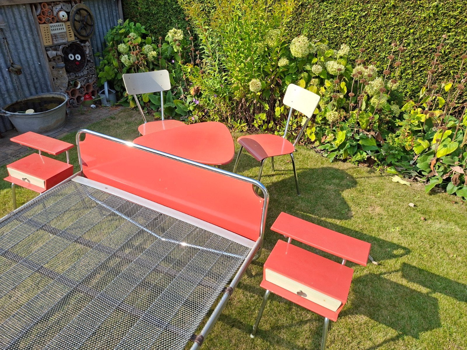 wim rietveld auping slaapkamerset, Ophalen, Gebruikt, Hout, 90 cm