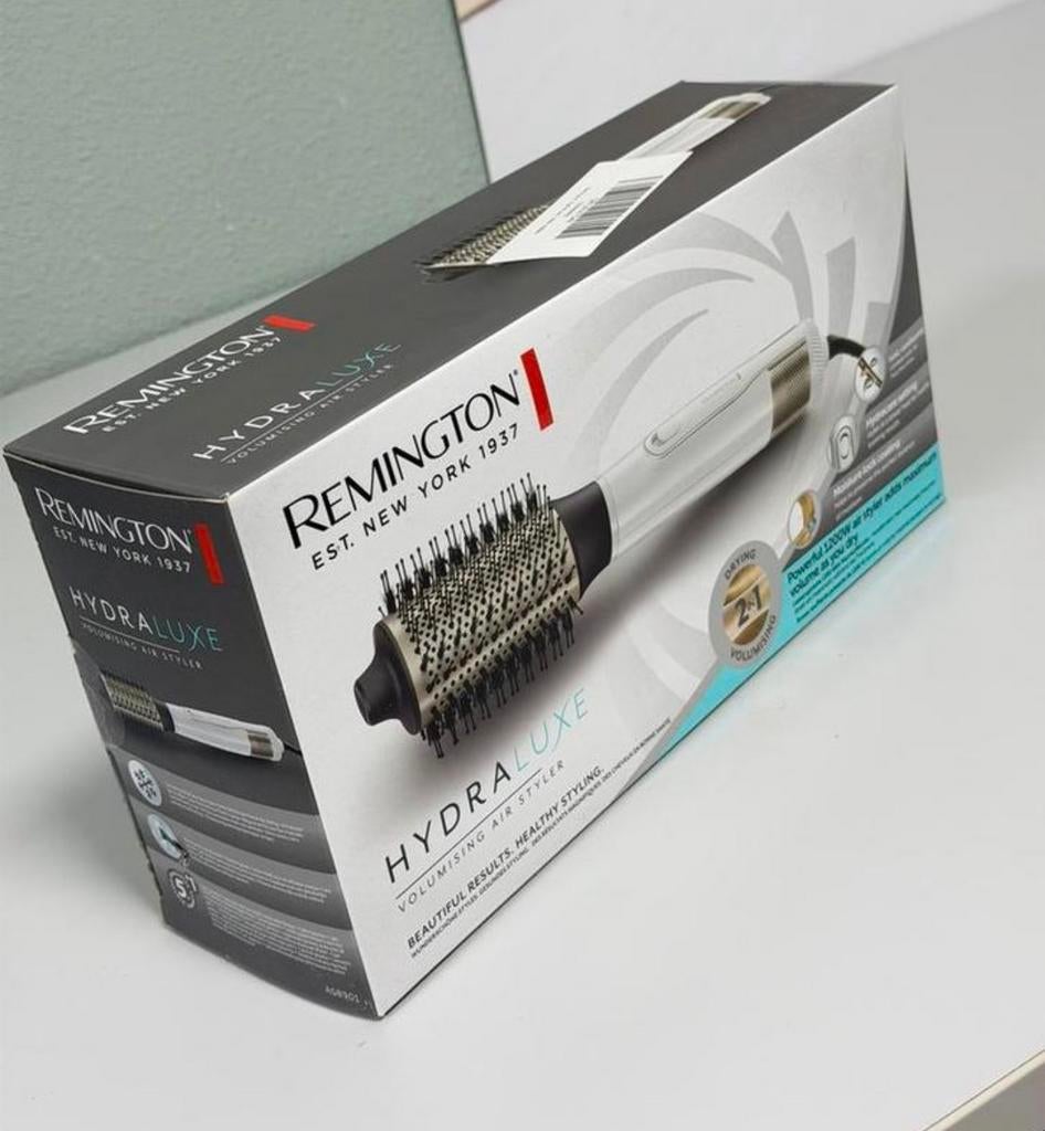 Remington Hydraluxe Ovale Föhnborstel 1200W AS8901 nieuw!, Nieuw, Ophalen of Verzenden, H, H