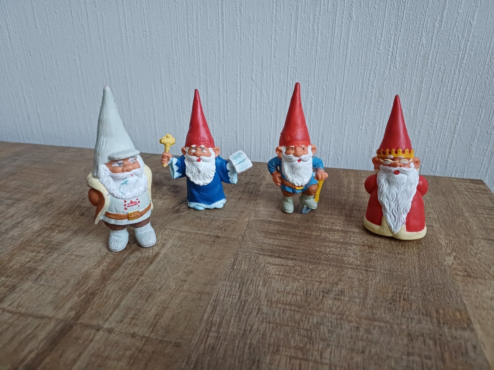 20 David de Kabouter en familie poppetjes, Verzamelen, Poppetjes en Figuurtjes, Ophalen of Verzenden, Gebruikt