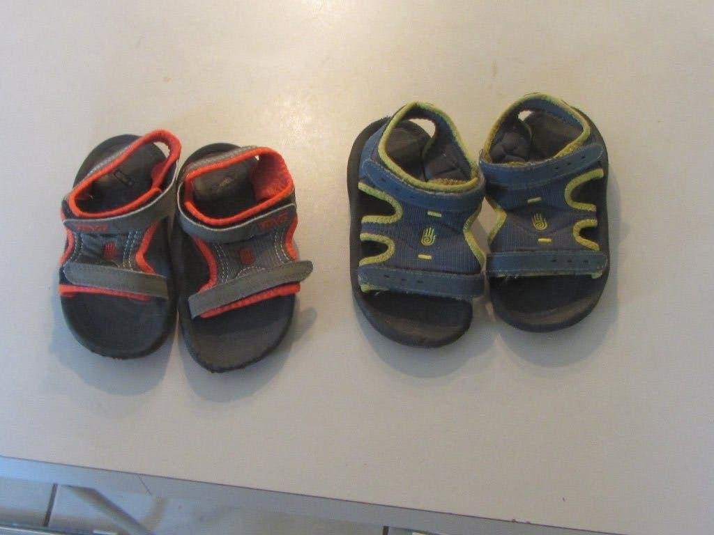 Originele Teva sandalen 2 paar 23,5 en 25  model psyclone, Jongen of Meisje, Overige typen, Zo goed als nieuw, Teva