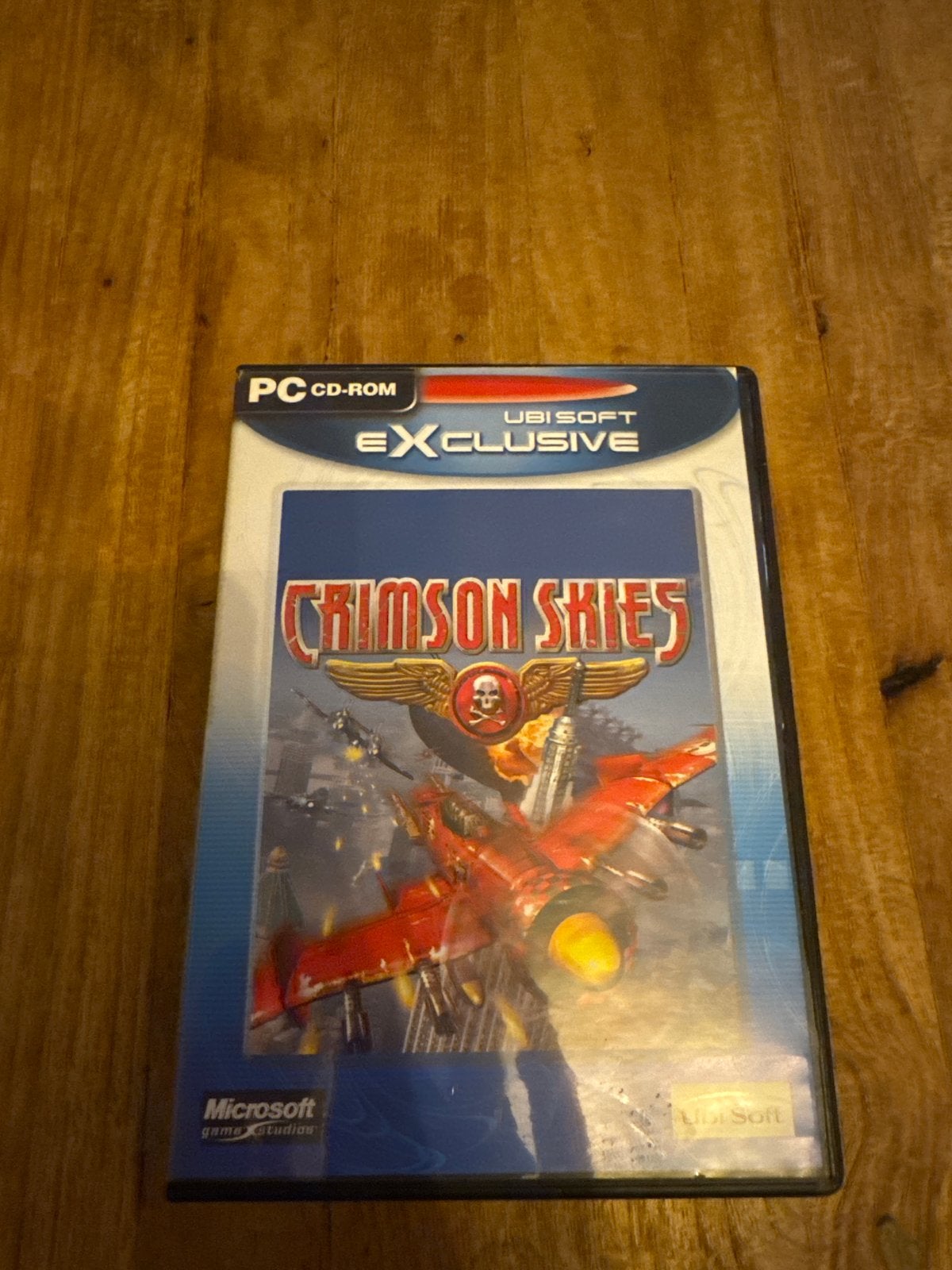 Crimson Skies PC CD-ROM - Klassiek Vliegactie Spel, Gebruikt, 1 speler, Racen en Vliegen, Ophalen of Verzenden