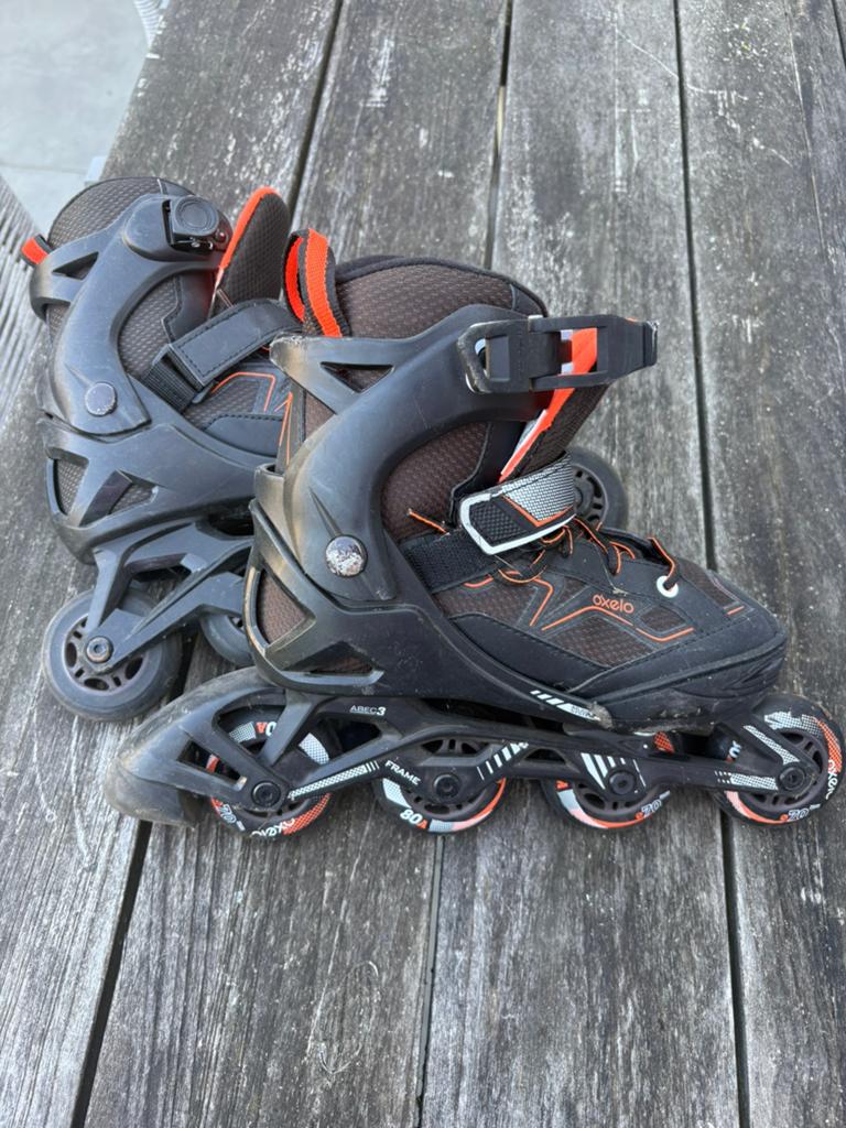 Oxelo skates, Sport en Fitness, Skeelers, Kinderen, Inline skates 4 wielen, Ophalen, Overige merken