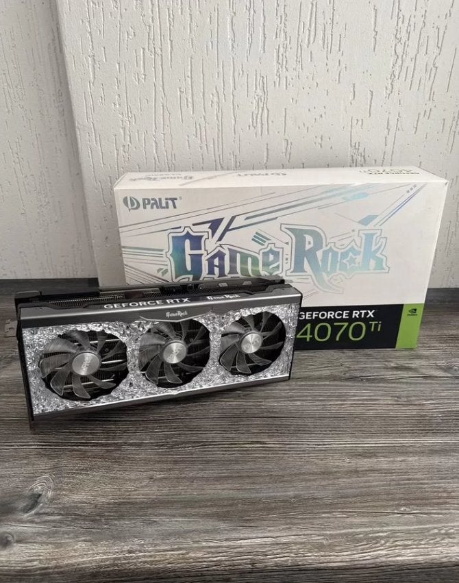 Palit GeForce RTX 4070 Ti GameRock, Ophalen of Verzenden, Gebruikt