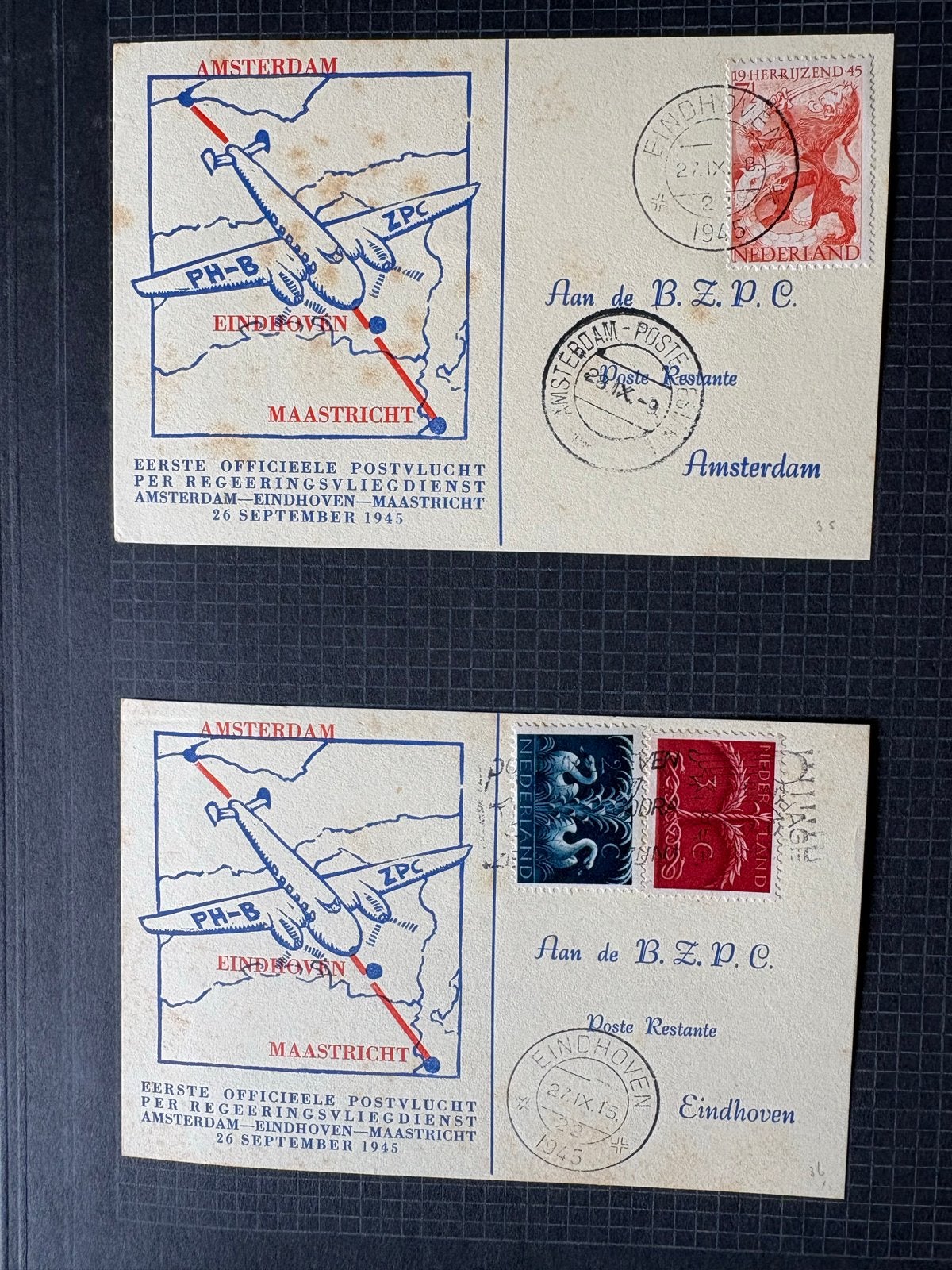 Oude postzegels en filatelistisch materiaal, Ophalen of Verzenden, T/m 1940, Gestempeld