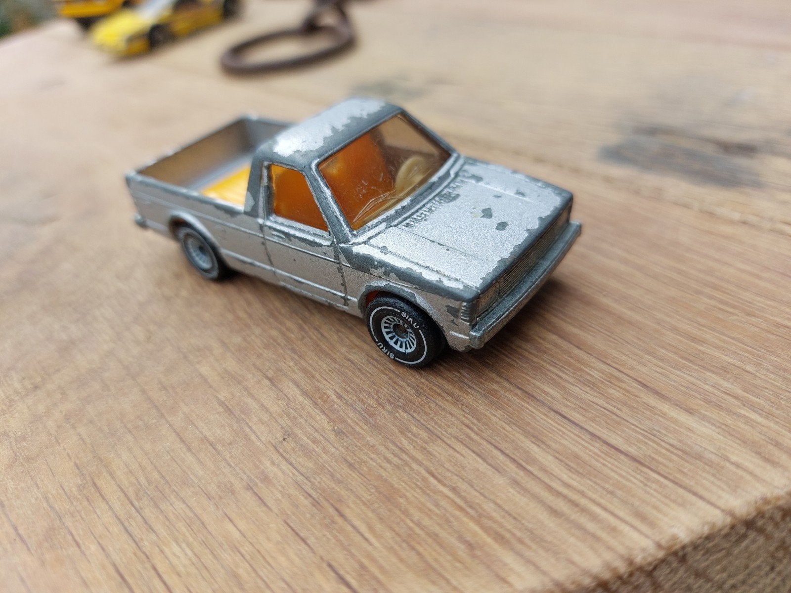 Siku VW Pickup Truck - Vintage Speelgoedauto, Ophalen of Verzenden, Gebruikt