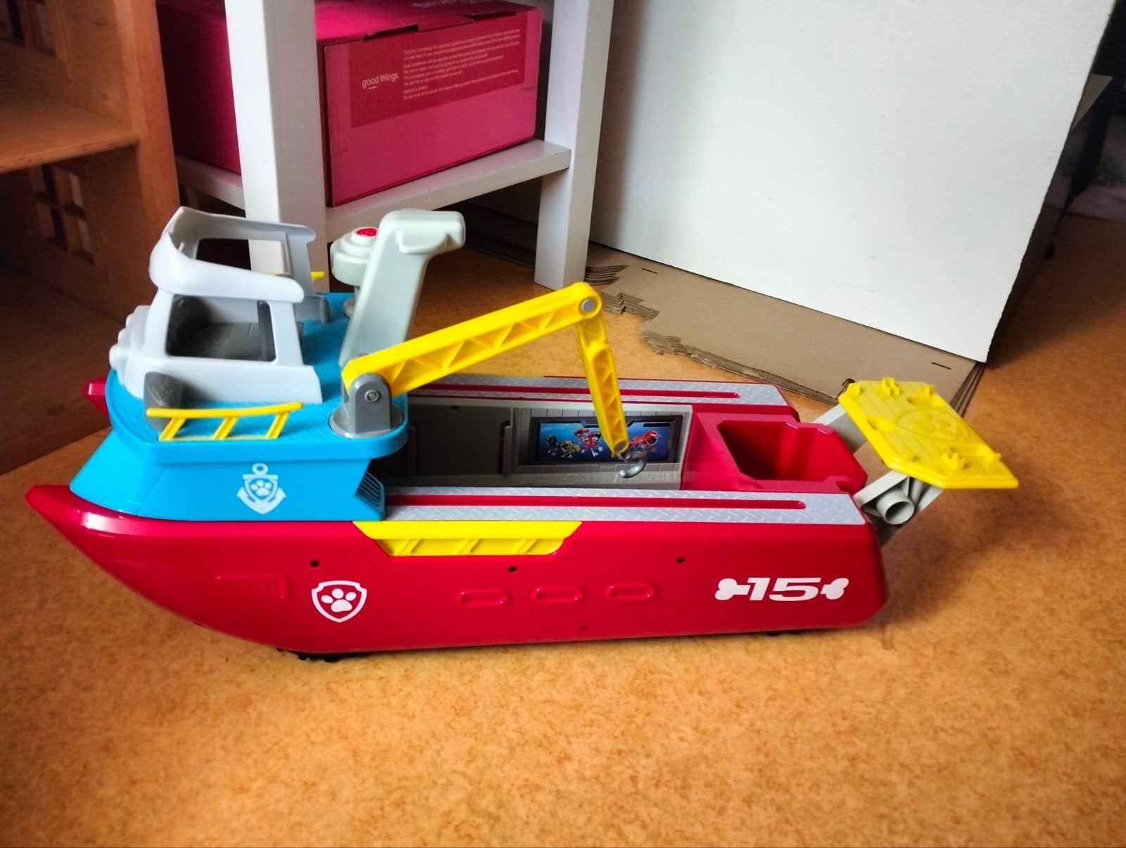 Paw Patrol Patroller Boot - Klaar voor Avontuur!, Ophalen, Zo goed als nieuw, Jongen of Meisje