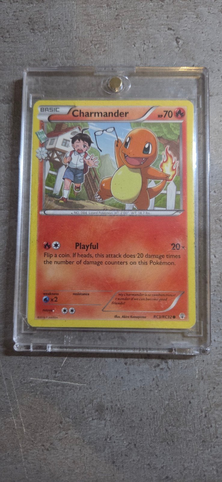 Pokemon kaart Charmander, Hobby en Vrije tijd, Verzenden, Zo goed als nieuw