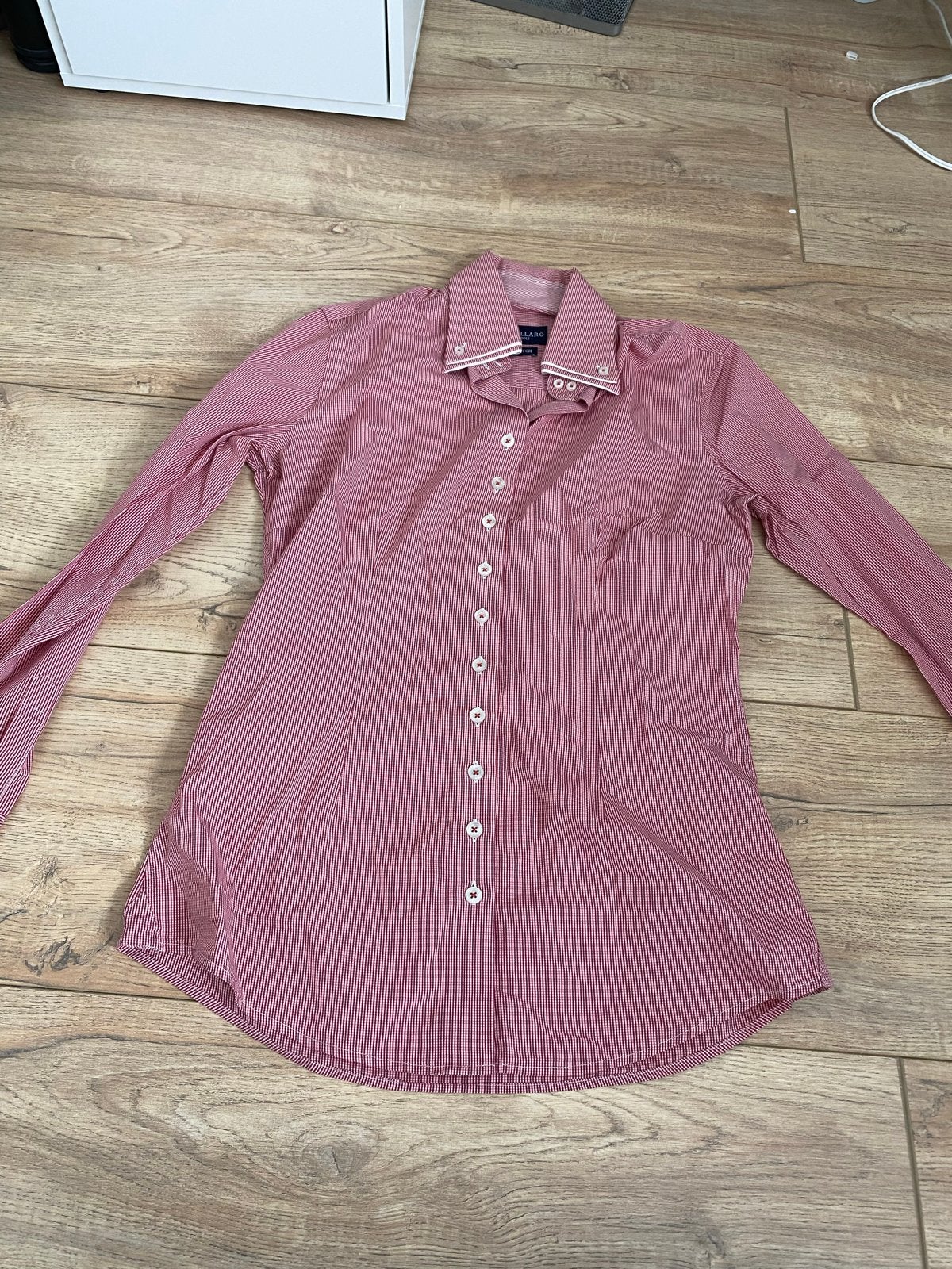 Cavallaro Napoli Blouse Rood/Wit Gestreepte Maat 38, Maat 38/40 (M), Ophalen of Verzenden, Zo goed als nieuw, Rood