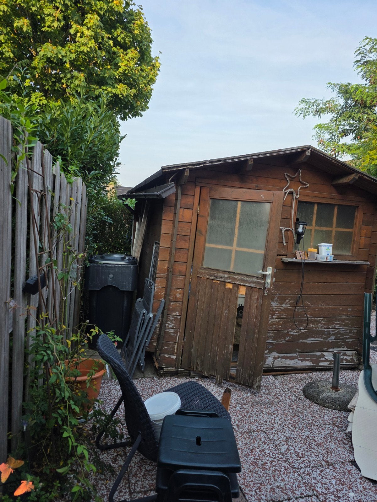 Houten Tuinhuisje/Berging - Opknapper, Ophalen, Gebruikt, Hout, Overige typen