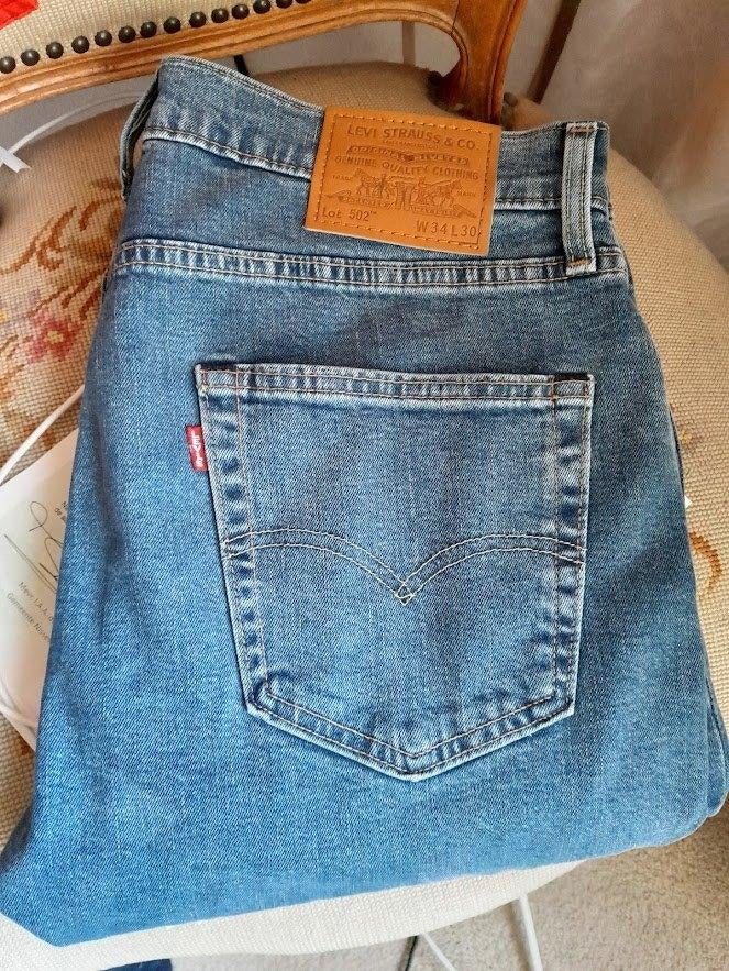 Levi's 502, Ophalen, Levi's, Blauw, Overige jeansmaten