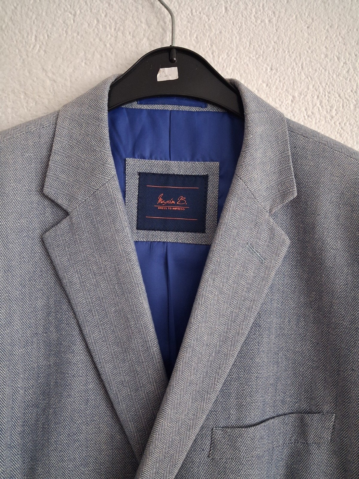 Stijlvol heren colbert van Martin B. in maat 27, Kleding | Heren, Kostuums en Colberts, Blauw, Overige maten, Zo goed als nieuw