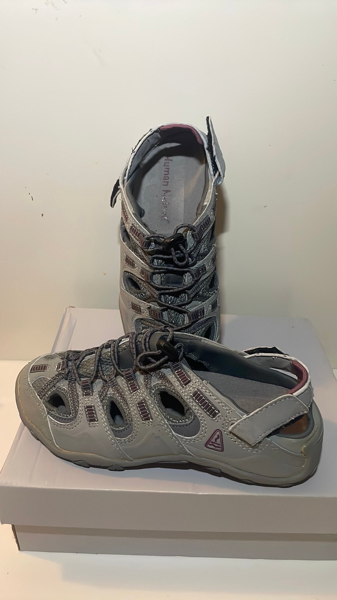 Human Nature dames schoen, Ophalen, Nieuw, Sandalen of Muiltjes, Grijs
